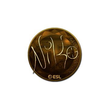 Sticker | NiKo (Gold) | Katowice 2019