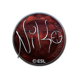 Sticker | NiKo (Foil) | Katowice 2019