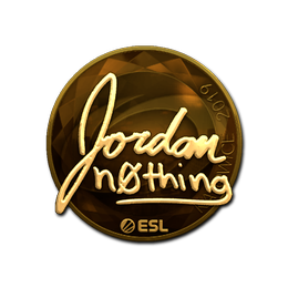 Sticker | n0thing (Gold) | Katowice 2019