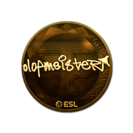 Sticker | olofmeister (Gold) | Katowice 2019