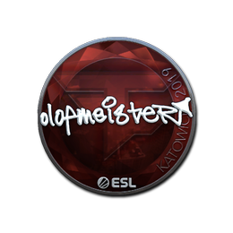 Sticker | olofmeister (Foil) | Katowice 2019