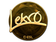 Sticker | Lekr0 (Gold) | Katowice 2019