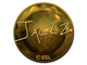 Sticker | JaCkz (Gold) | Katowice 2019