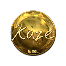 Sticker | Kaze (Gold) | Katowice 2019