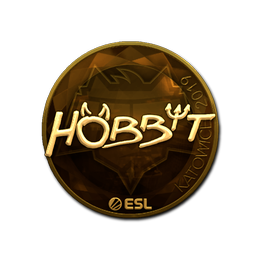 Sticker | Hobbit (Gold) | Katowice 2019