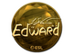 Sticker | Edward (Gold) | Katowice 2019