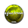 Sticker | electronic (Foil) | Katowice 2019