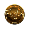 Sticker | FugLy (Gold) | Katowice 2019