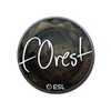 Sticker | f0rest (Foil) | Katowice 2019