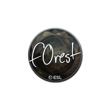 Sticker | f0rest (Foil) | Katowice 2019