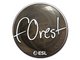 Sticker | f0rest | Katowice 2019