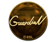 Sticker | GuardiaN (Gold) | Katowice 2019