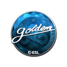 Sticker | Golden (Foil) | Katowice 2019