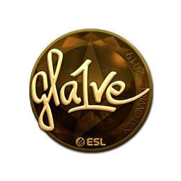 Sticker | gla1ve (Gold) | Katowice 2019