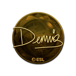 Sticker | dennis (Gold) | Katowice 2019