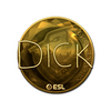 Sticker | DickStacy (Gold) | Katowice 2019
