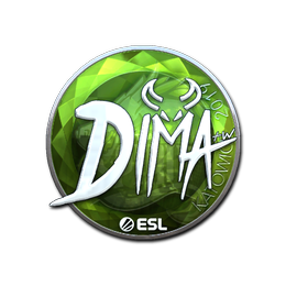 Sticker | Dima (Foil) | Katowice 2019