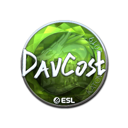 Sticker | DavCost (Foil) | Katowice 2019