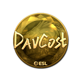 Sticker | DavCost (Gold) | Katowice 2019