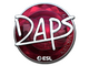 Sticker | daps (Foil) | Katowice 2019