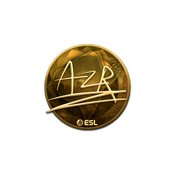 Sticker | AZR (Gold) | Katowice 2019