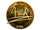 Sticker | AZR (Gold) | Katowice 2019