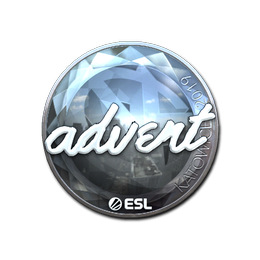 Sticker | advent (Foil) | Katowice 2019