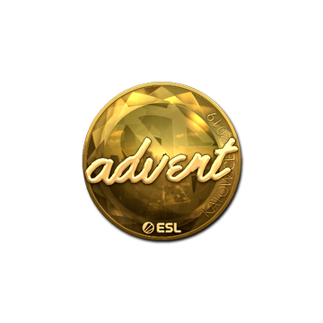 Sticker | advent (Gold) | Katowice 2019
