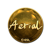 Sticker | Aerial (Gold) | Katowice 2019
