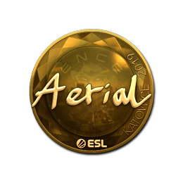 Sticker | Aerial (Gold) | Katowice 2019