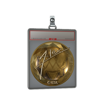 Sticker Slab | ALEX (Gold) | Katowice 2019