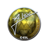 Sticker | ALEX (Foil) | Katowice 2019
