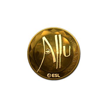 Sticker | allu (Gold) | Katowice 2019