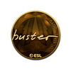 Sticker | buster (Gold) | Katowice 2019