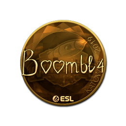 Sticker | Boombl4 (Gold) | Katowice 2019