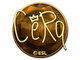 Sticker | CeRq (Gold) | Katowice 2019
