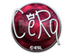 Sticker | CeRq (Foil) | Katowice 2019