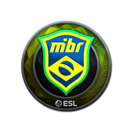 Sticker | MIBR (Foil) | Katowice 2019