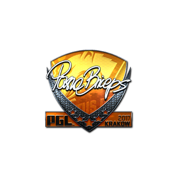 Sticker | pashaBiceps (Foil) | Krakow 2017