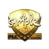 Sticker | s1mple (Gold) | Krakow 2017