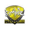 Sticker | s1mple | Krakow 2017