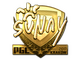 Sticker | suNny (Gold) | Krakow 2017