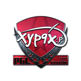 Sticker | Xyp9x (Foil) | Krakow 2017