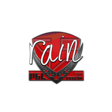 Sticker | rain | Krakow 2017