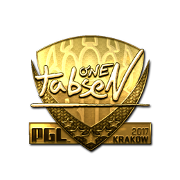 Sticker | tabseN (Gold) | Krakow 2017