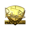 Sticker | B1ad3 (Gold) | Krakow 2017