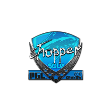 Sticker | chopper | Krakow 2017