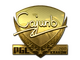 Sticker | cajunb (Gold) | Krakow 2017