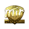 Sticker | mir (Gold) | Krakow 2017