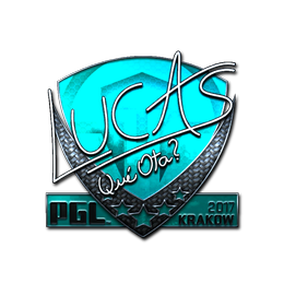 Sticker | LUCAS1 (Foil) | Krakow 2017
